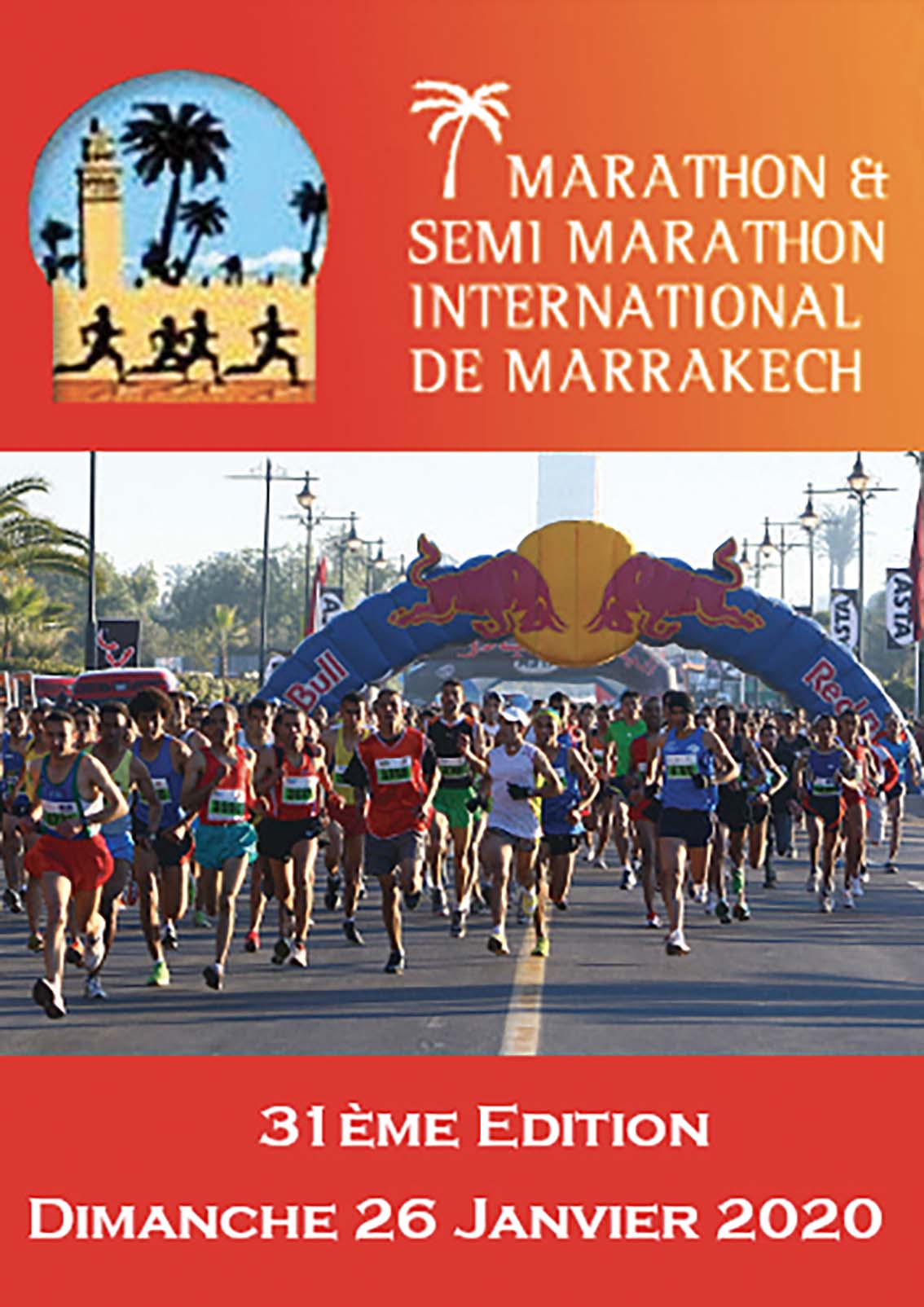 Course Marathon et semimarathon de Marrakech FAMILLE ACTUELLE